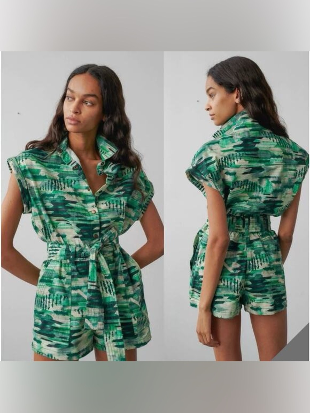 CHUFY Printed Romper